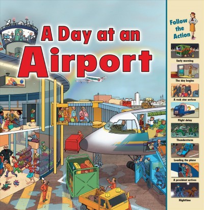 A day at an airport / Sarah Harrison.