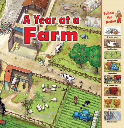 A year at a farm : look and find / by Nicholas Harris.