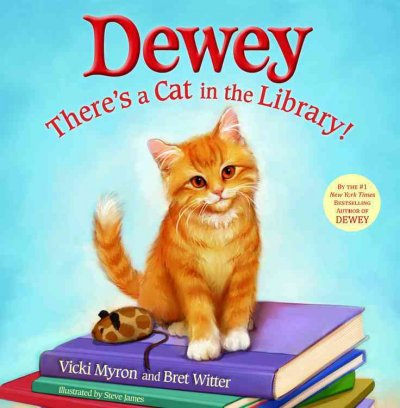 Dewey, there's a cat in the library!