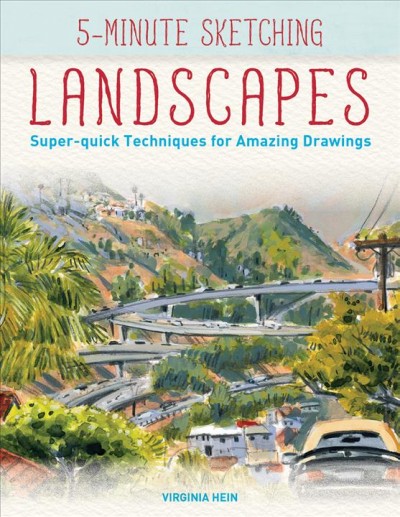 Landscapes : super-quick techniques for amazing drawings / Virginia Hein.