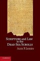 Scripture and Law in the Dead Sea Scrolls. Cover Image