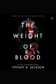 The weight of blood  Cover Image